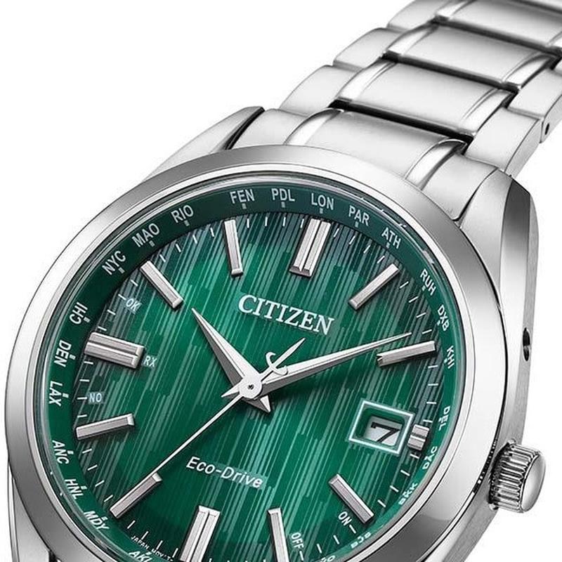 Citizen Men's Watch - Citizen Collection Eco-Drive Solar Powered Radio Watch Direct Flight CB0261-53W - Image 5