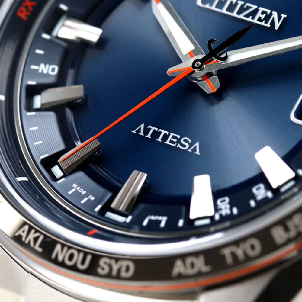 Citizen Men's ATTESA Solar Eco-Drive Radio Controlled Watch ACT Line CB0287-68L - Image 6