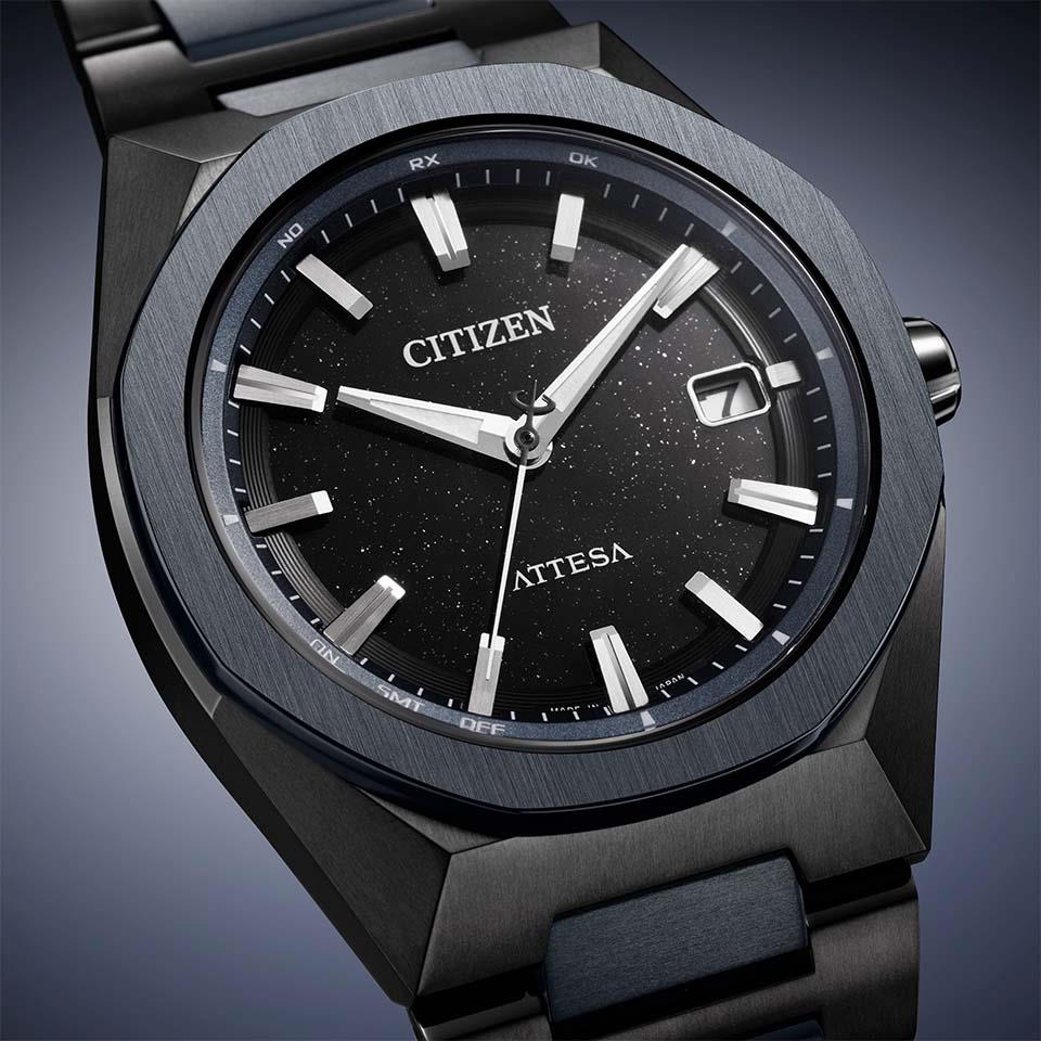 Citizen Attesa CB3046-76E Blue Universe Collection Eco-Drive solar radio limited Watch 2025.7 release - Image 4