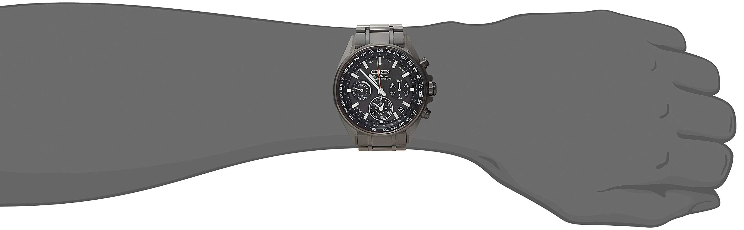 CITIZEN ATTESA CC4004-58E GPS Eco-Drive Watch - Image 2