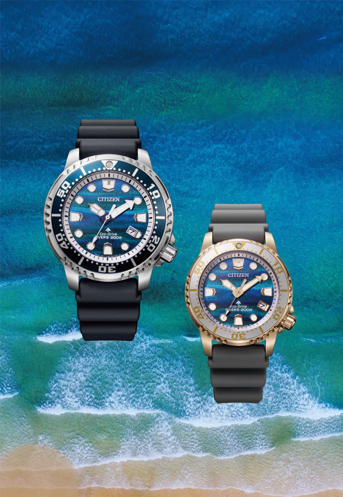 CITIZEN BN0167-09W Limited Edition 200m Water Resistant Eco-Drive Solar Diver Watch Marine Series - Image 3