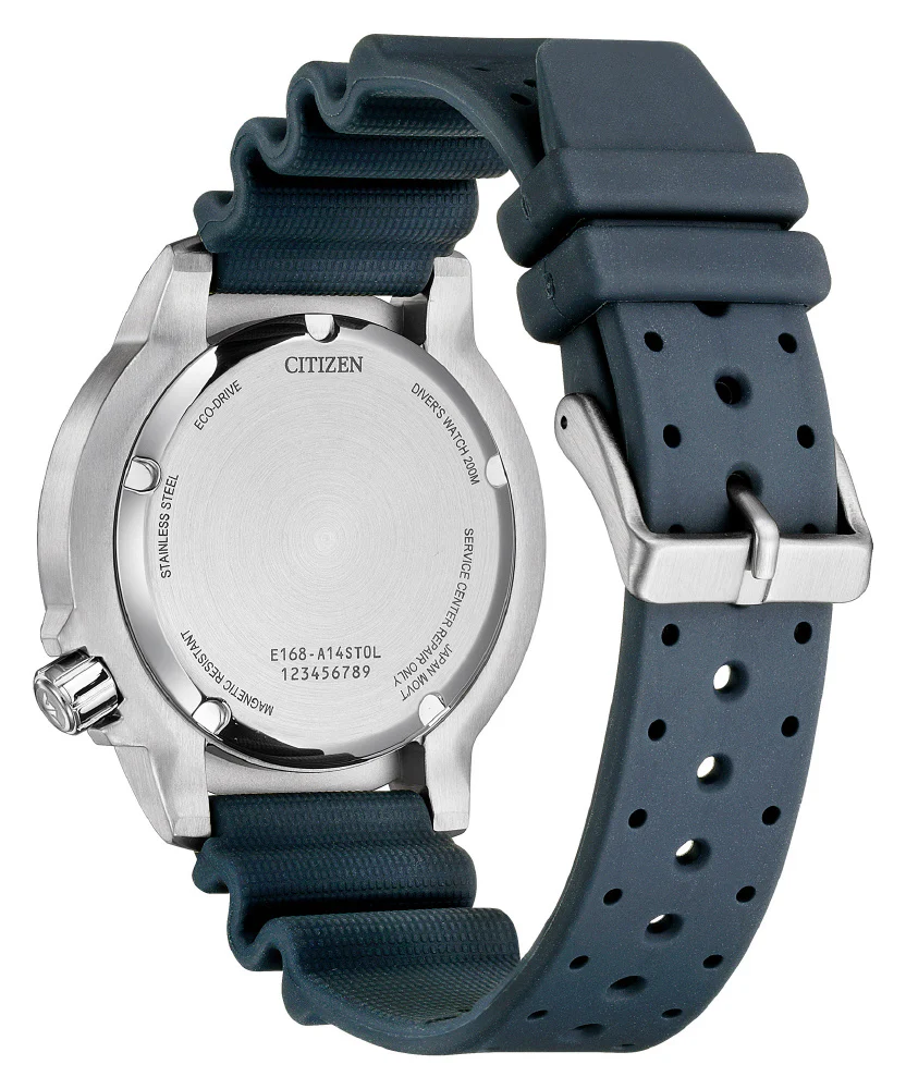 CITIZEN BN0167-09W Limited Edition 200m Water Resistant Eco-Drive Solar Diver Watch Marine Series - Image 7