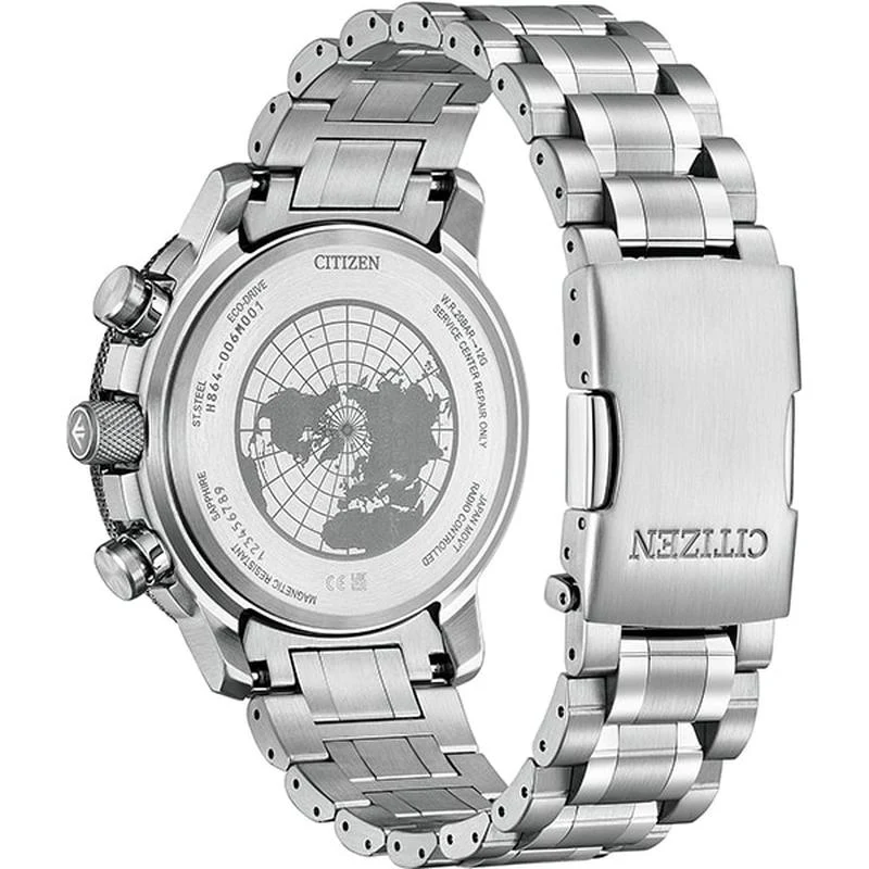 Citizen Men's Watch PROMASTER SKY Series Solar-Powered Eco-Drive Radio-Controlled Direct Flight Geo-Trekker BY3006-53E - Image 3