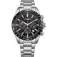 CITIZEN CA4764-57E Eco-Drive Solar Chronograph Stainless Steel Watch Water Resistant Elegant Design - Image 2