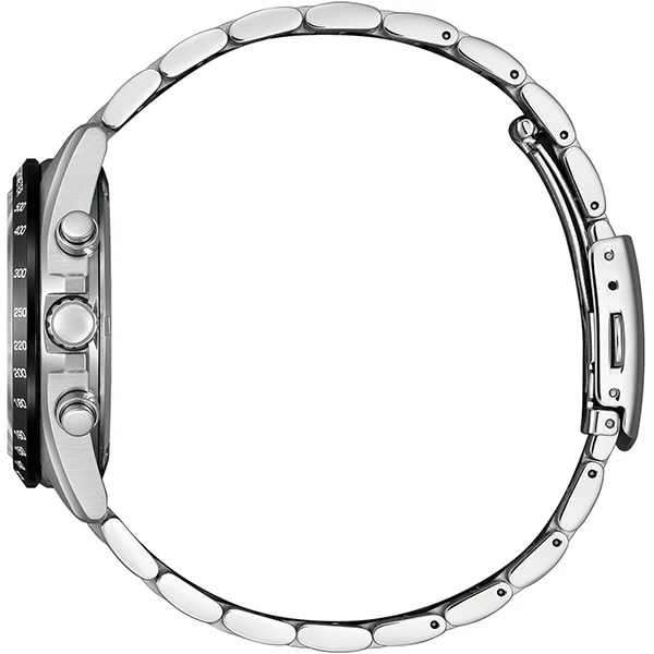 CITIZEN CA4764-57E Eco-Drive Solar Chronograph Stainless Steel Watch Water Resistant Elegant Design - Image 5