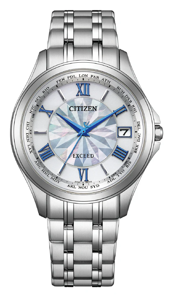 CITIZEN CB1080-52W Limited 400 Pieces Exceed Eco-Drive Solar Radio Controlled Direct Flight Pair Model