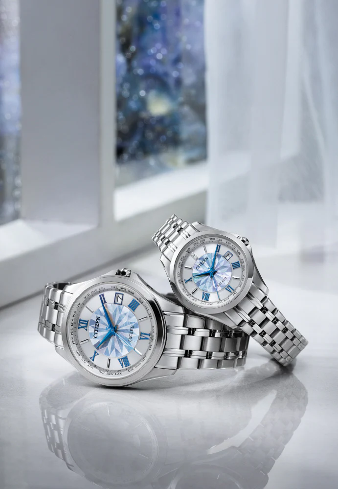 CITIZEN CB1080-52W Limited 400 Pieces Exceed Eco-Drive Solar Radio Controlled Direct Flight Pair Model - Image 7