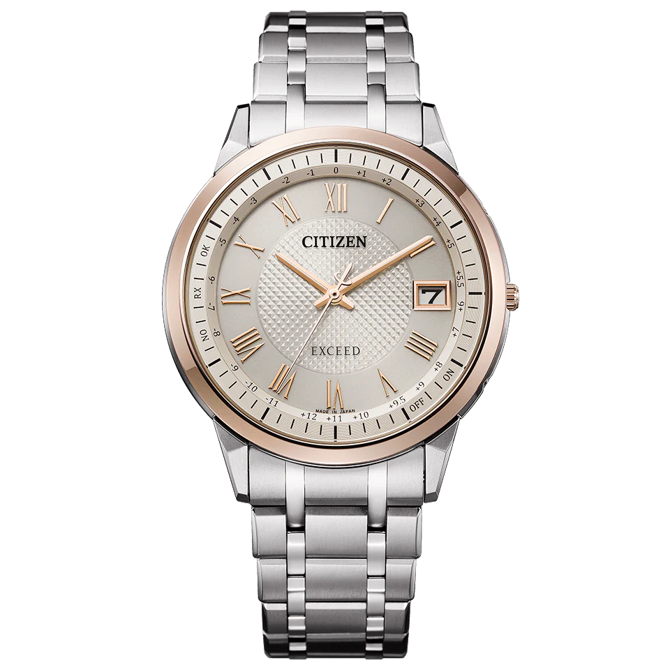 Citizen CB1145-67A Quartz Exceed analog Eco-Drive solar radio Titanium strap watch 2026.3.5 release