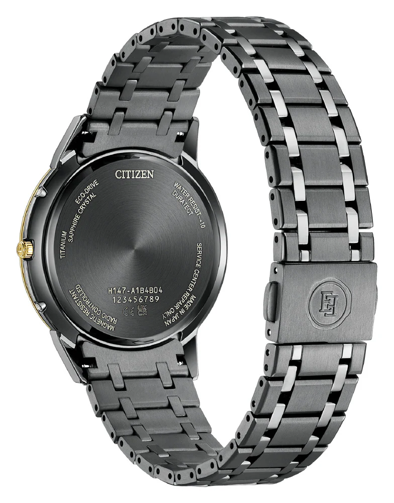 CITIZEN CB1147-61E Limited Edition Eco-Drive Solar Radio Controlled 50th Anniversary Light in Black - Image 5
