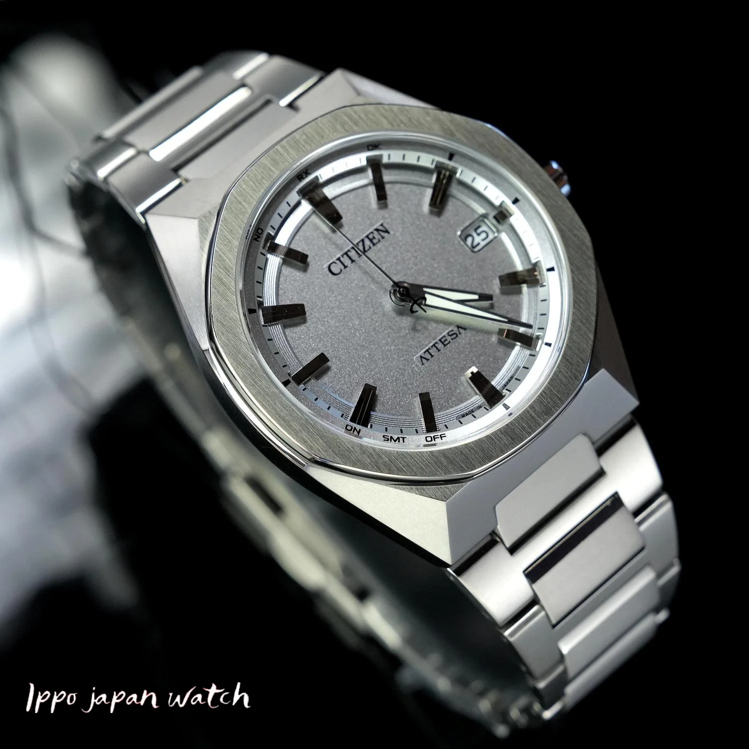 Citizen CB3040-56H Quartz ATTESA analog Eco-Drive solar radio Titanium strap watch 2026.3.12 release - Image 2