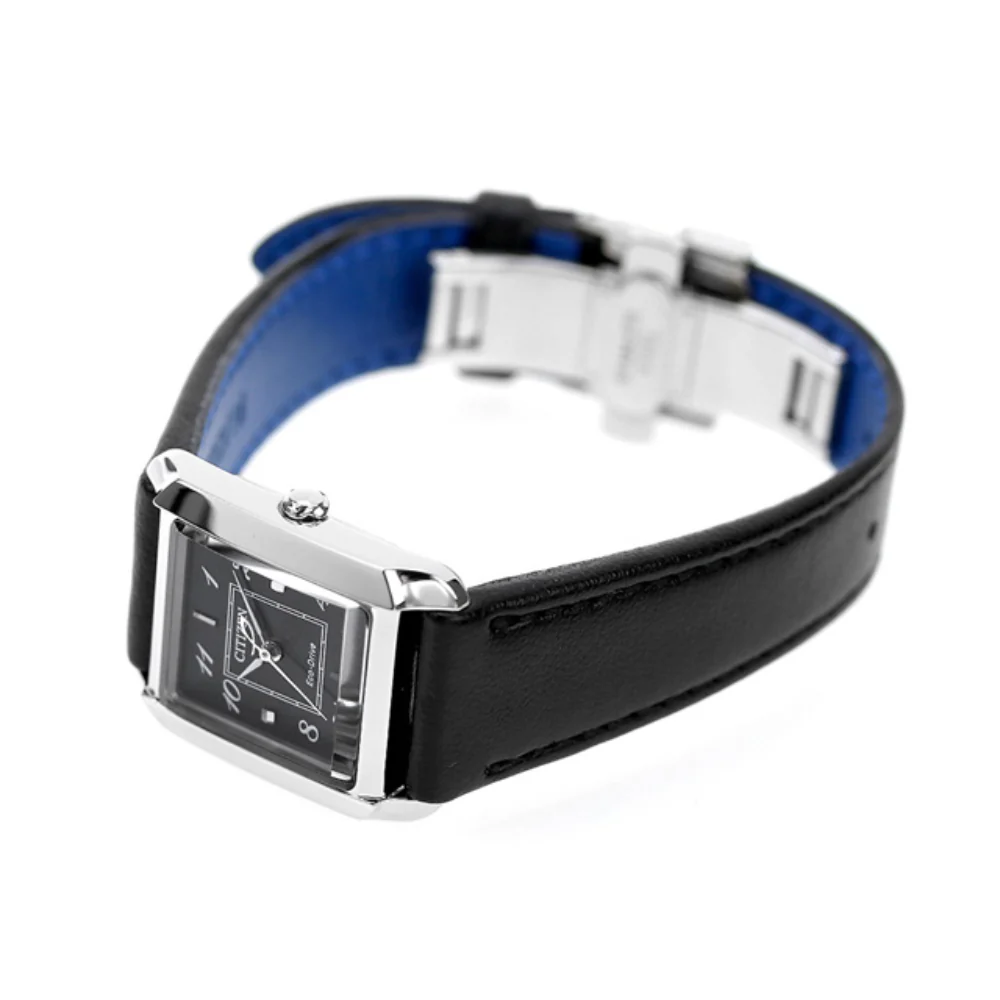 Citizen Women's Watch CITIZEN L Eco-Drive Solar Powered Square Collection EW5600-10E - Image 4