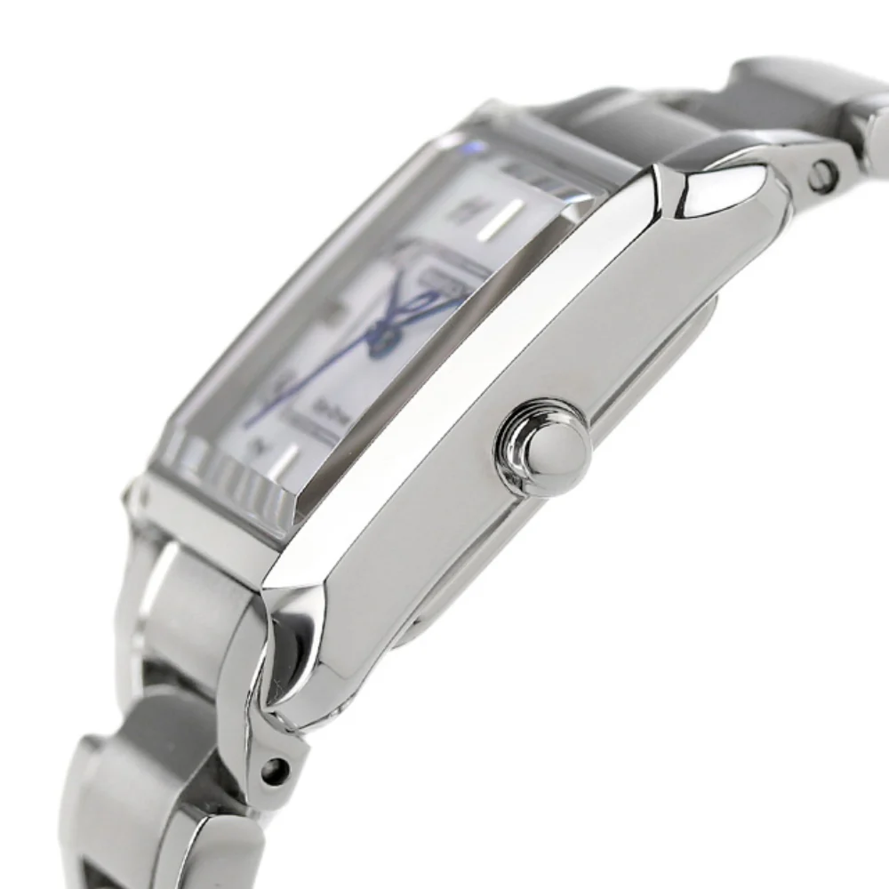 Citizen Ladies Watch - Citizen L Solar Powered Eco-Drive Square Collection EW5600-87D - Image 3