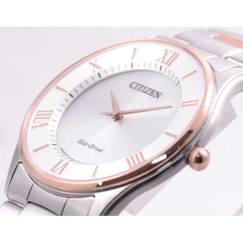 Citizen Men's Watch - Citizen Collection Eco-Drive Slim Pair Model BJ6484-50A - Image 2