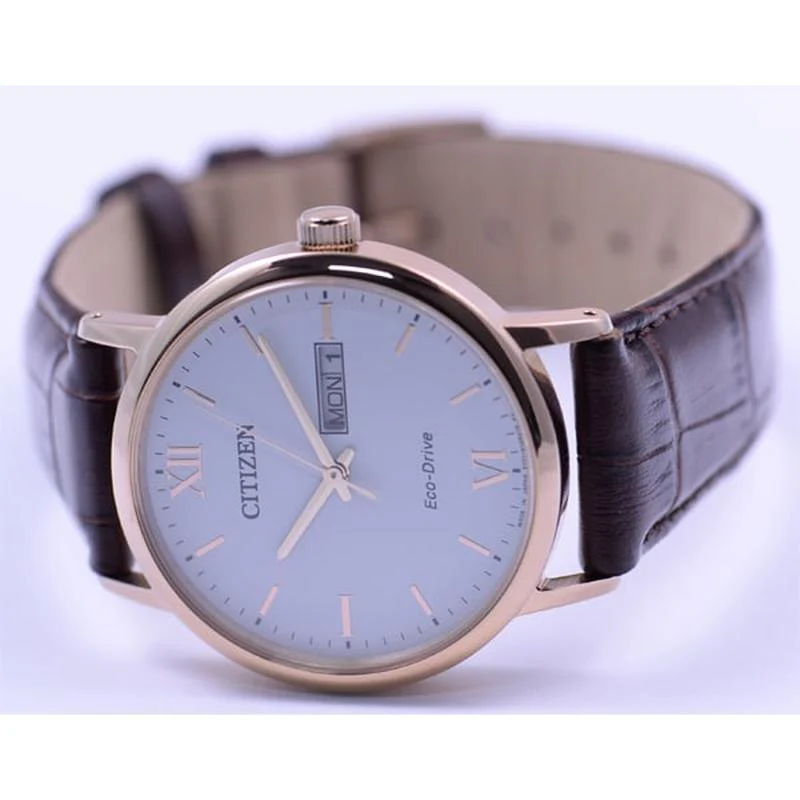 Citizen Men's Watch Citizen Collection Eco-Drive Day Date Men's BM9012-02A - Image 3