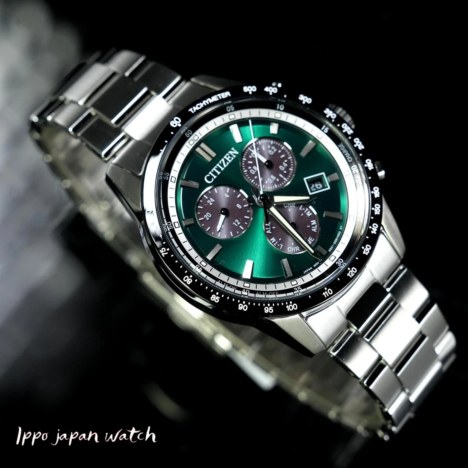 CITIZEN COLLECTION BL5614-59W Solar-Powered Eco-Drive Chronograph Men's Watch - Image 2