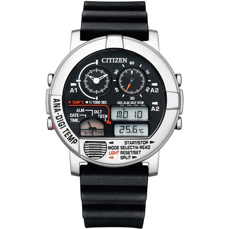 Citizen Watch nan RECORD LABEL Ana-Digi Temp JG0070-11E