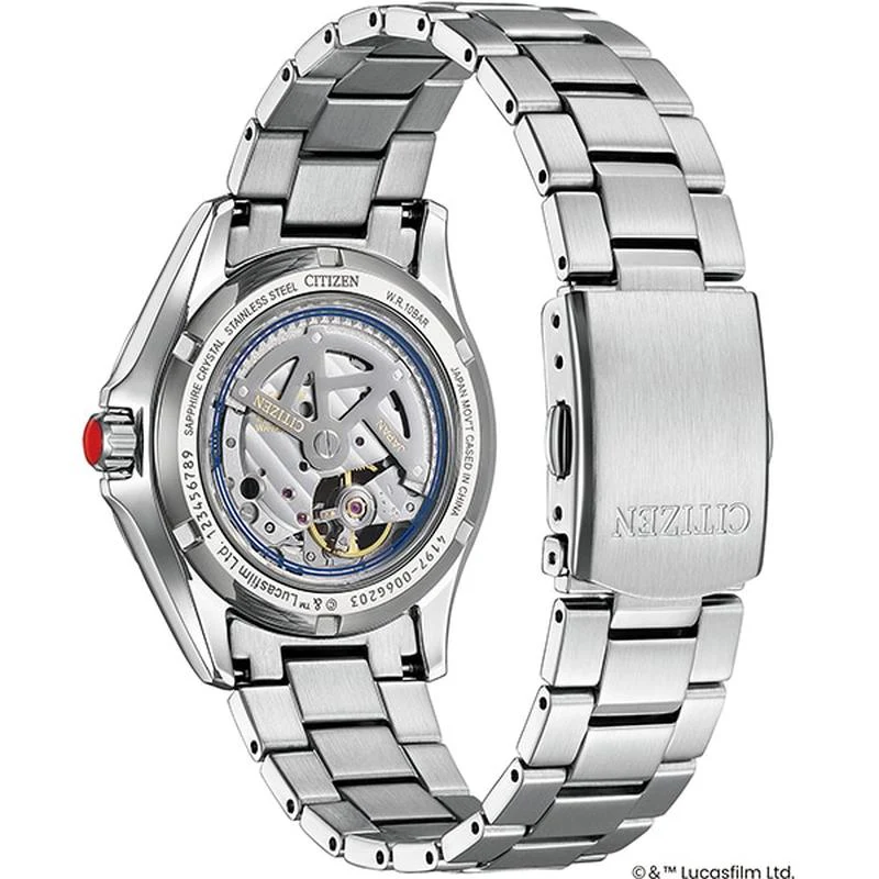 Citizen Men's Watch - CITIZEN COLLECTION Mechanical Open Heart "STAR WARS" Limited Edition "R2-D2" Model NP1017-61A - Image 3