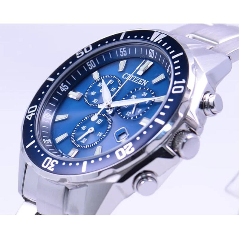 Citizen Men's Eco-Drive Chronograph Diver Design Watch VO10-6772F - Image 3