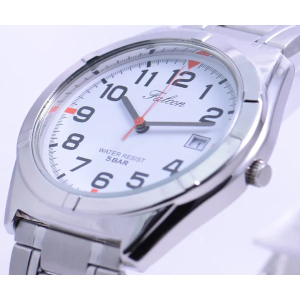 CITIZEN D024 204 Men's Watch with Date Feature, Stylish Stainless Steel Design, Water Resistant, and Reliable Quartz Movement for Everyday Wear