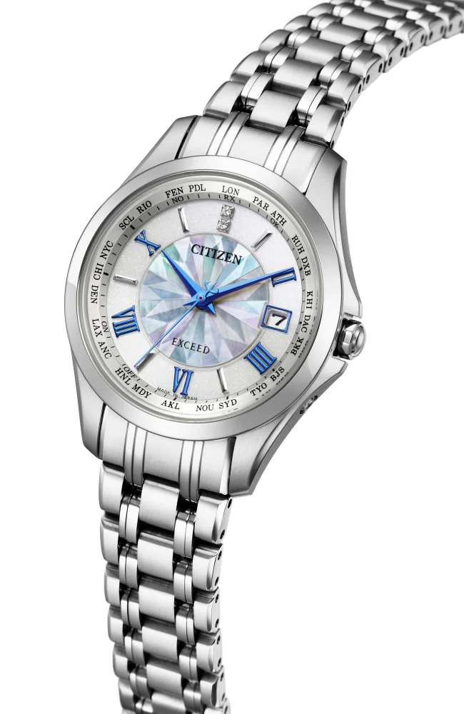CITIZEN EC112059W Limited Edition 400 pieces Eco-Drive Solar Radio Controlled Direct Flight Pair Watch - Image 4