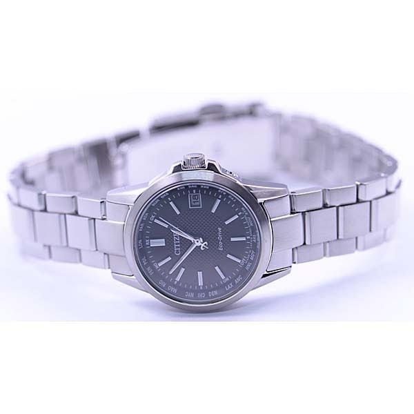 CITIZEN EC1130 55E Eco Drive Ladies Watch with Radio Controlled Precision, Elegant Analog Display, and Stylish Stainless Steel Design - Image 3