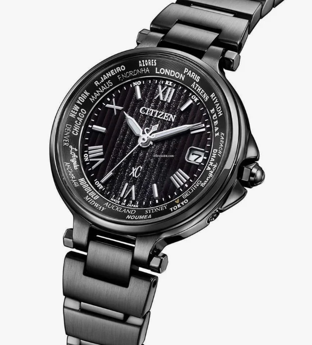 Citizen Women's Watch xC Basic Collection Solar-Powered Eco-Drive Radio-Controlled Happy Flight Limited Model EC1016-51E - Image 3