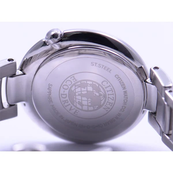 CITIZEN EM0338 88D Eco Drive Ladies Watch with Elegant Round Design, Sapphire Crystal, and Water Resistance for Timeless Style - Image 4