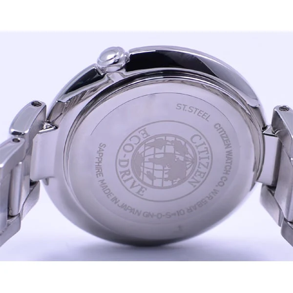 CITIZEN EM0338 88E Eco Drive Ladies Watch with Elegant Round Design, Water Resistant, and Stylish Silver Tone Finish - Image 4
