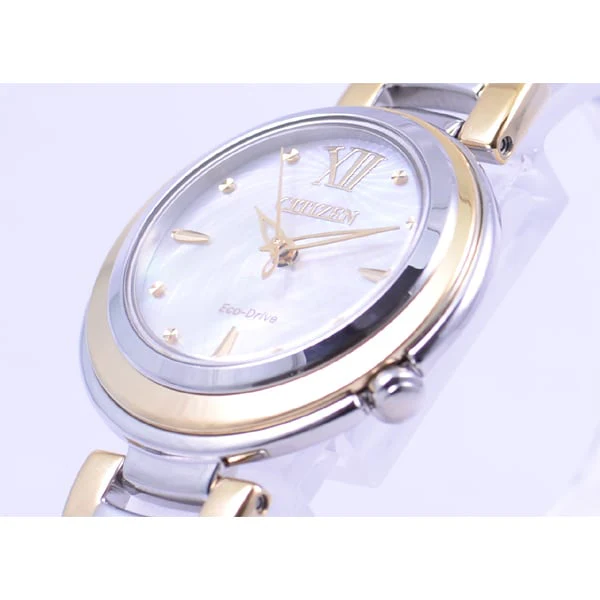 CITIZEN EM0339 85D Eco Drive Ladies Watch with Elegant Round Design, Solar Powered Movement, and Water Resistant Feature - Image 2