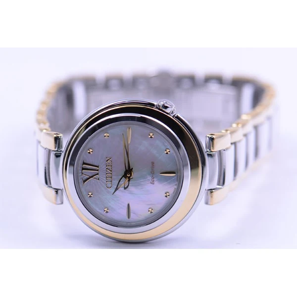 CITIZEN EM0339 85D Eco Drive Ladies Watch with Elegant Round Design, Solar Powered Movement, and Water Resistant Feature - Image 3