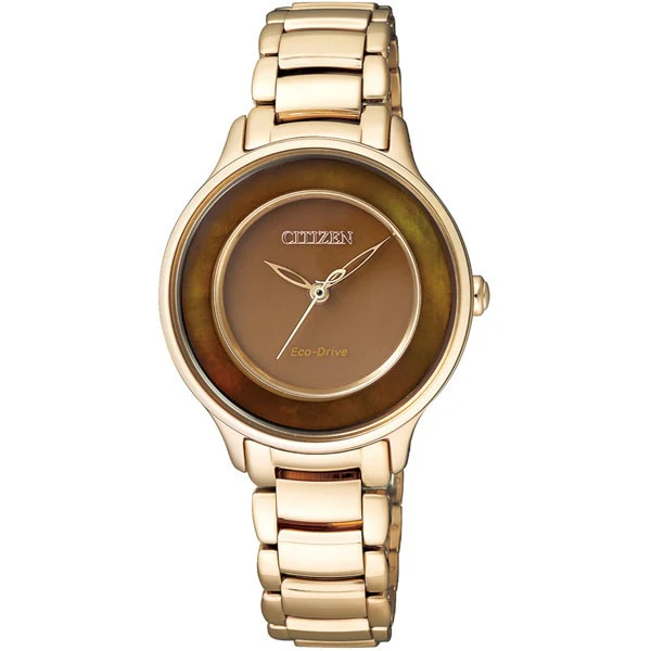 CITIZEN EM0473 82Y Eco Drive Ladies Watch with Elegant Silver Tone, Sapphire Crystal, Water Resistant Design, and Stylish Versatility