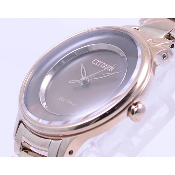 CITIZEN EM0473 82Y Eco Drive Ladies Watch with Elegant Silver Tone, Sapphire Crystal, Water Resistant Design, and Stylish Versatility - Image 2