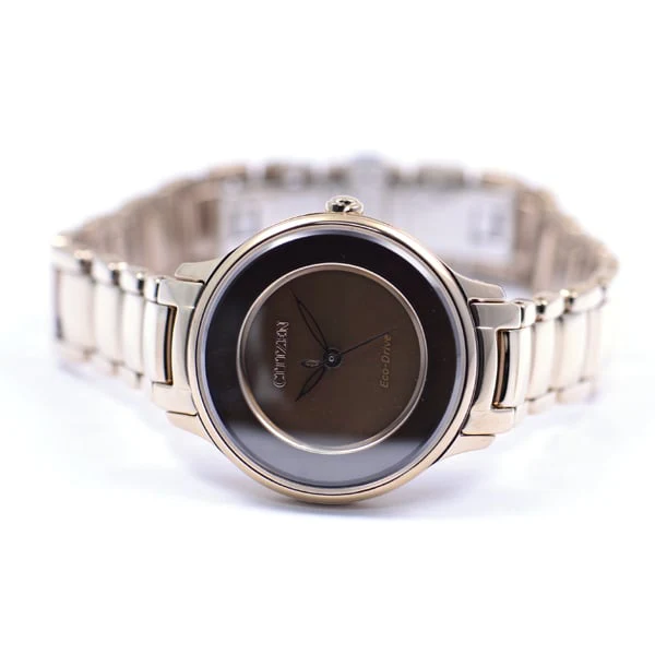 CITIZEN EM0473 82Y Eco Drive Ladies Watch with Elegant Silver Tone, Sapphire Crystal, Water Resistant Design, and Stylish Versatility - Image 3