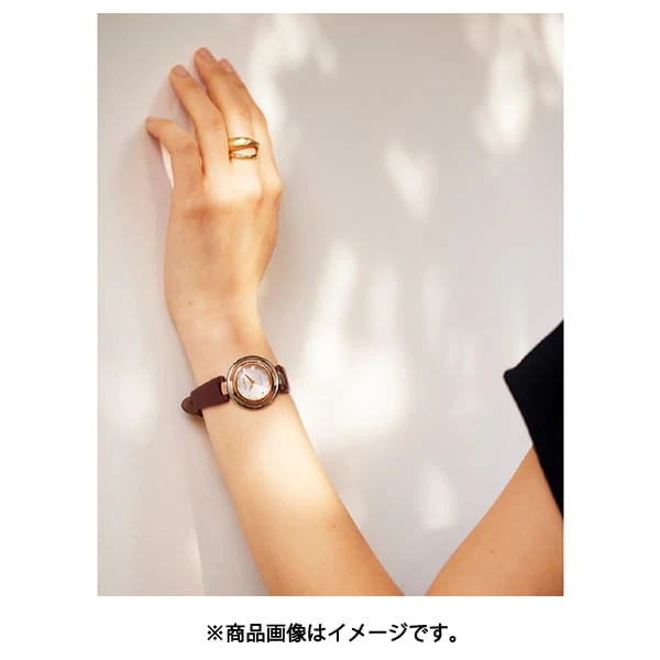 CITIZEN EM0669 21X Eco Drive Ladies Watch with Elegant Kanon Inspired Design and Stylish Leather Band - Image 5