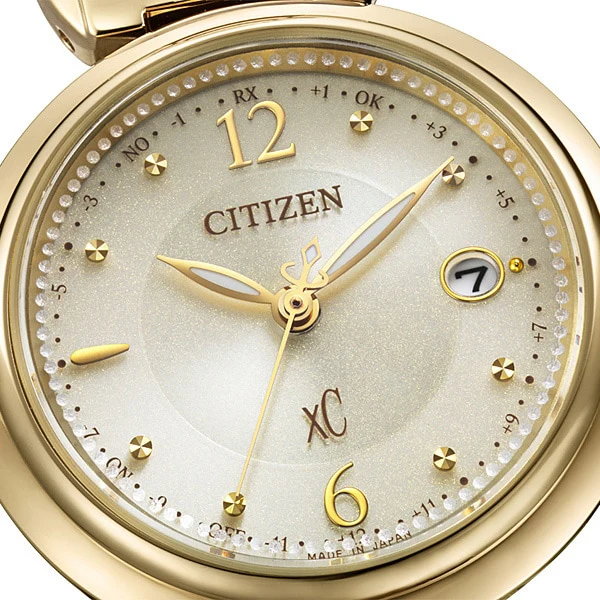 CITIZEN ES9463 04A Eco Drive Light Powered Radio Controlled Ladies Watch with Synthetic Leather Happy Flight Band - Image 10