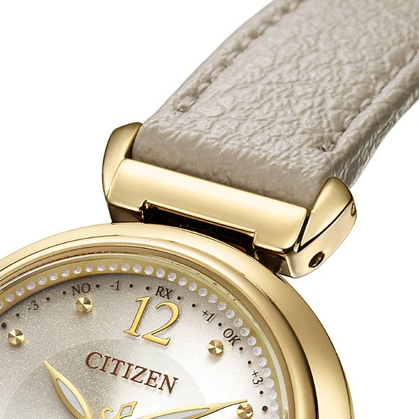 CITIZEN ES9463 04A Eco Drive Light Powered Radio Controlled Ladies Watch with Synthetic Leather Happy Flight Band - Image 7