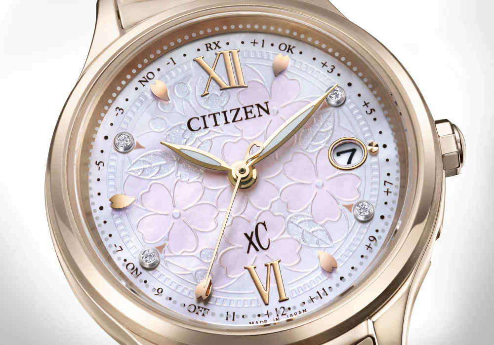 CITIZEN ES9498-77N Limited Edition 2200 Pieces Eco-Drive Solar Watch Happy Flight Sakura Collection 30th Anniversary - Image 7