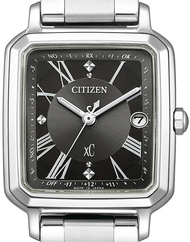 Citizen Ladies Watch xC Hikari Collection Square 2Way Model Eco-Drive Solar Powered Radio-Controlled Watch Titania Happy Flight ES9500-69E - Image 10