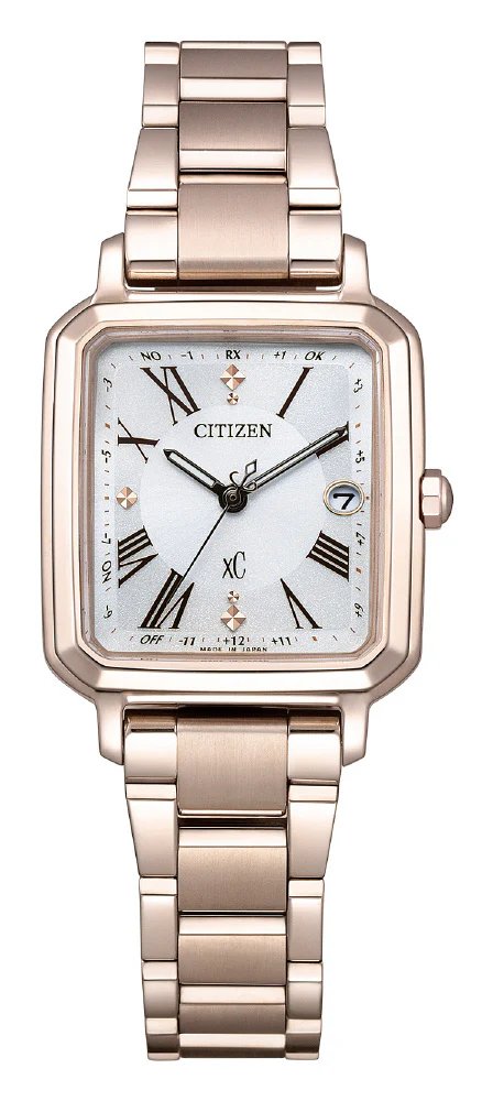 Citizen Women's xC Hikari Collection Square 2Way Model Solar-Eco Drive Radio-Controlled Watch Titania Happy Flight ES9506-62A - Image 2