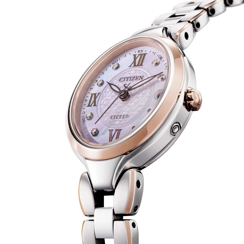 Citizen ES9515-53N EXCEED Eco-Drive Radio-Controlled analog Super Titanium Ladies Watch  2025.12.4 release - Image 5