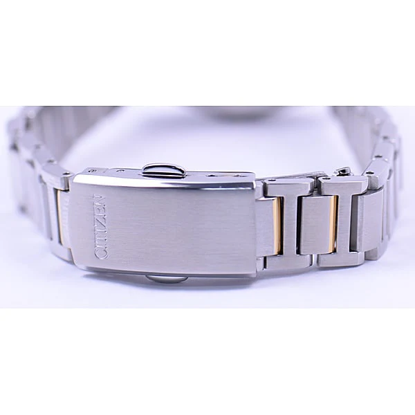 CITIZEN EW1384 66P Eco Drive Ladies Watch with Stainless Steel Band, Elegant Design, Water Resistant and Solar Powered for Effortless Style - Image 5