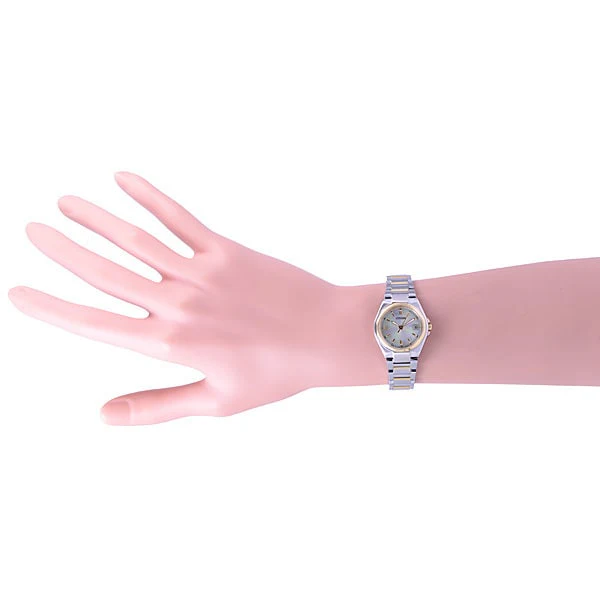 CITIZEN EW1384 66P Eco Drive Ladies Watch with Stainless Steel Band, Elegant Design, Water Resistant and Solar Powered for Effortless Style - Image 6