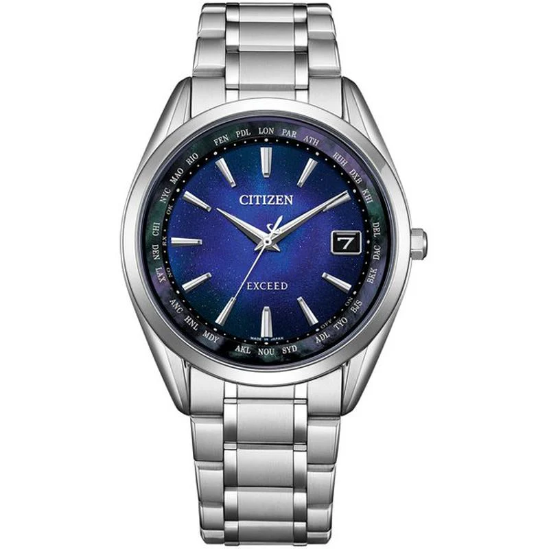 Citizen Men's Watch EXCEED UNITE with BLUE Eco-Drive Radio-Controlled Direct Flight CB1150-75L - Image 2