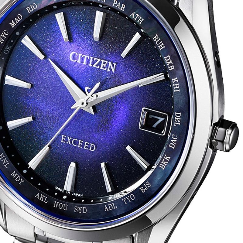 Citizen Men's Watch EXCEED UNITE with BLUE Eco-Drive Radio-Controlled Direct Flight CB1150-75L - Image 6