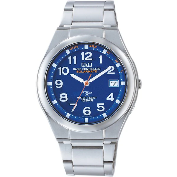 CITIZEN HG12 215 Elegant Stainless Steel Wristwatch with Eco Drive Technology, Water Resistant Design and Luminous Hands for Everyday Style