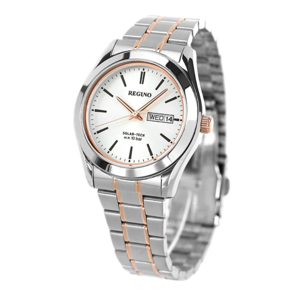 Citizen Men's REGUNO Solar Tech Pair Standard Series Ring Solar KM1-237-91 Watch - Image 2