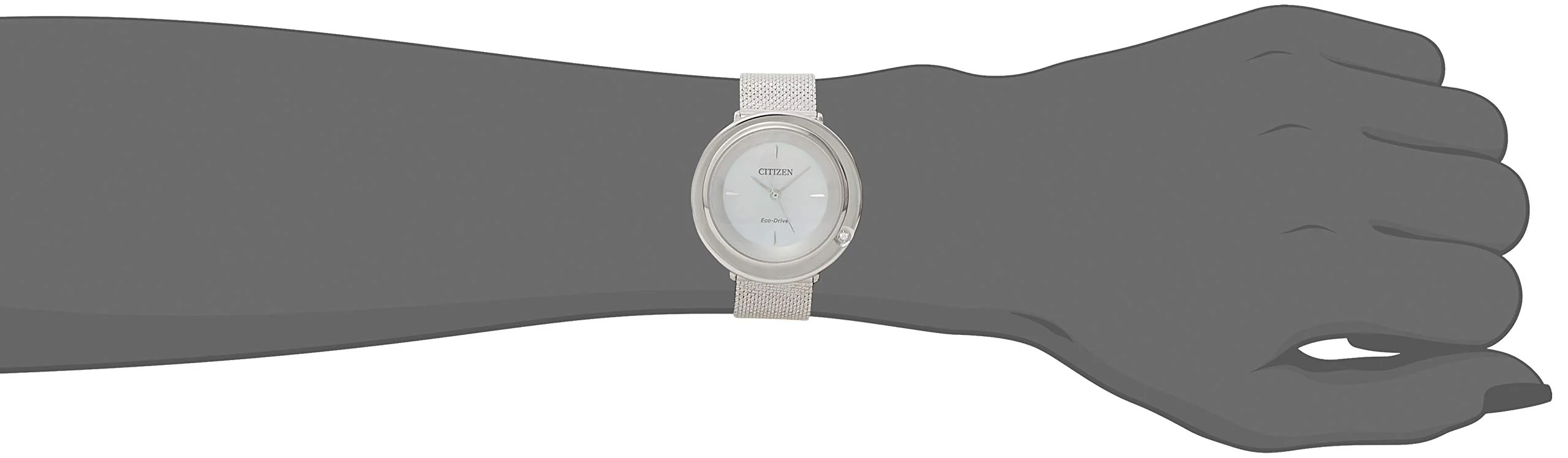 CITIZEN L Eco-Drive Ambiluna EM0640-91D Women's Solar Watch - Image 2
