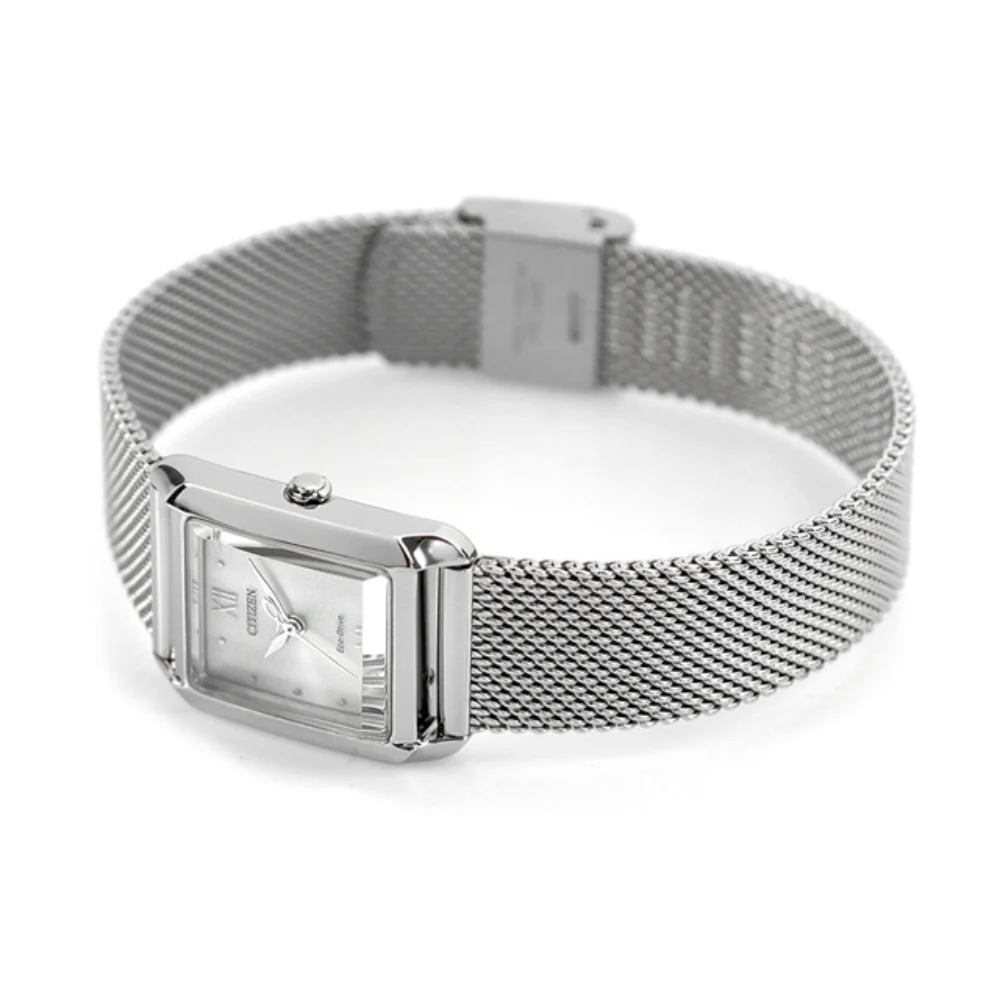 Citizen Women's Watch CITIZEN L Square Collection Eco-Drive with Extra Band EW5590-62A - Image 3
