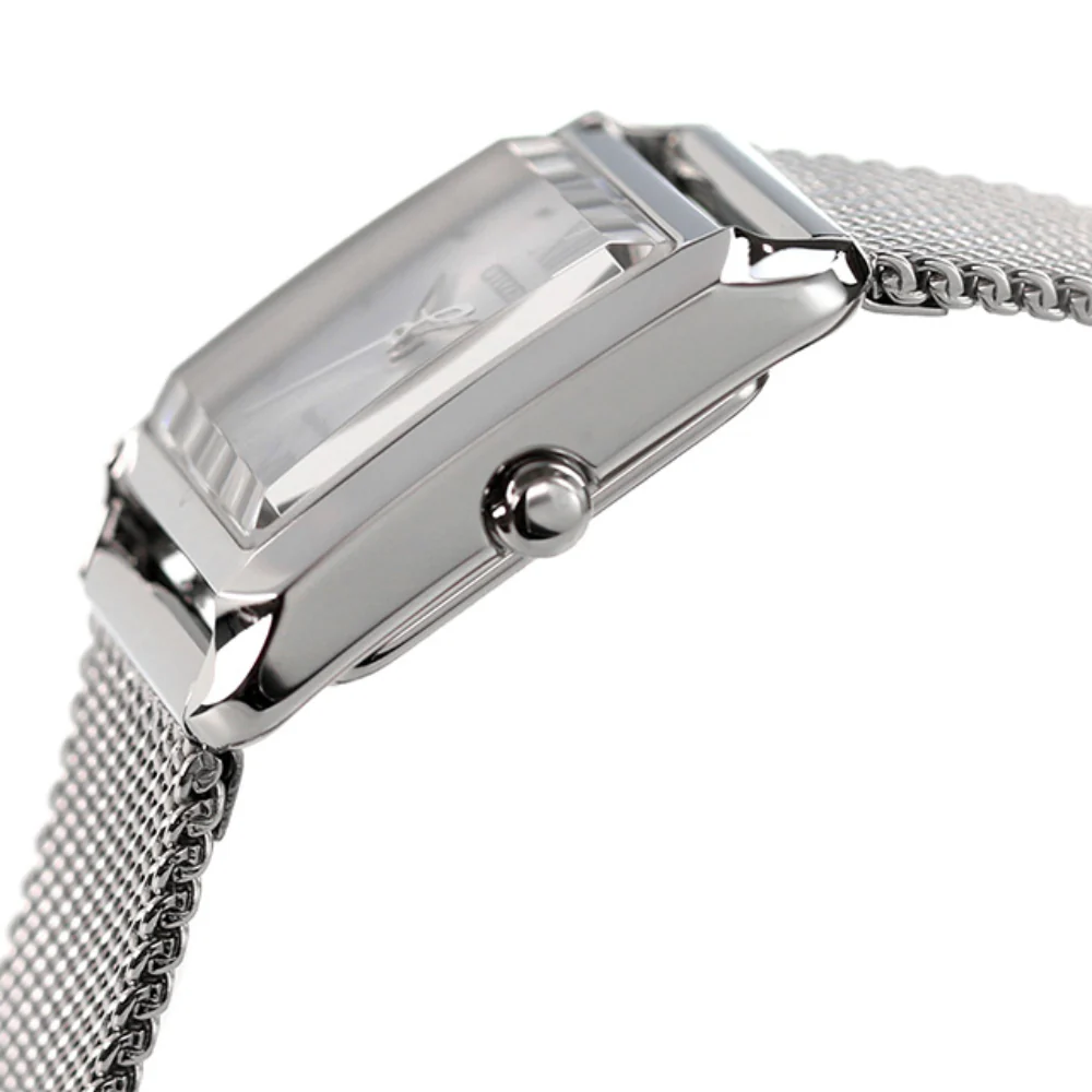 Citizen Women's Watch CITIZEN L Square Collection Eco-Drive with Extra Band EW5590-62A - Image 5