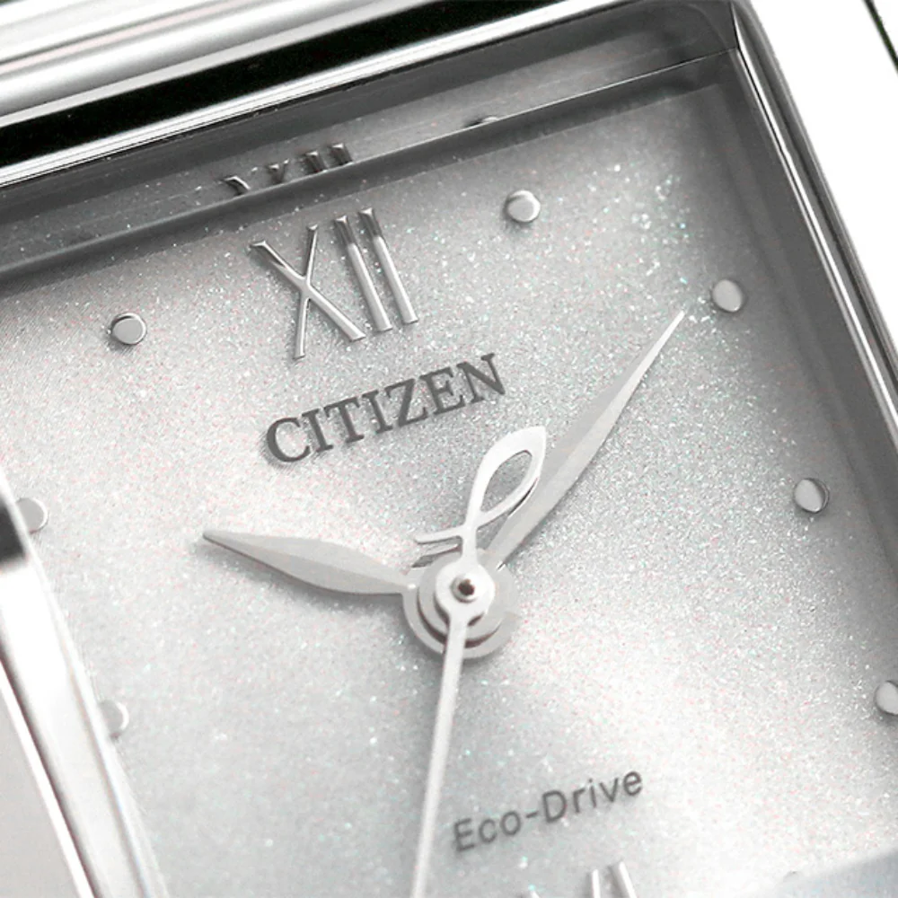 Citizen Women's Watch CITIZEN L Square Collection Eco-Drive with Extra Band EW5590-62A - Image 6